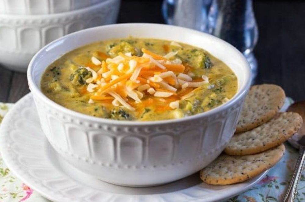 Broccoli cheddar soup is a popular dish you don't have to give up on the keto diet!