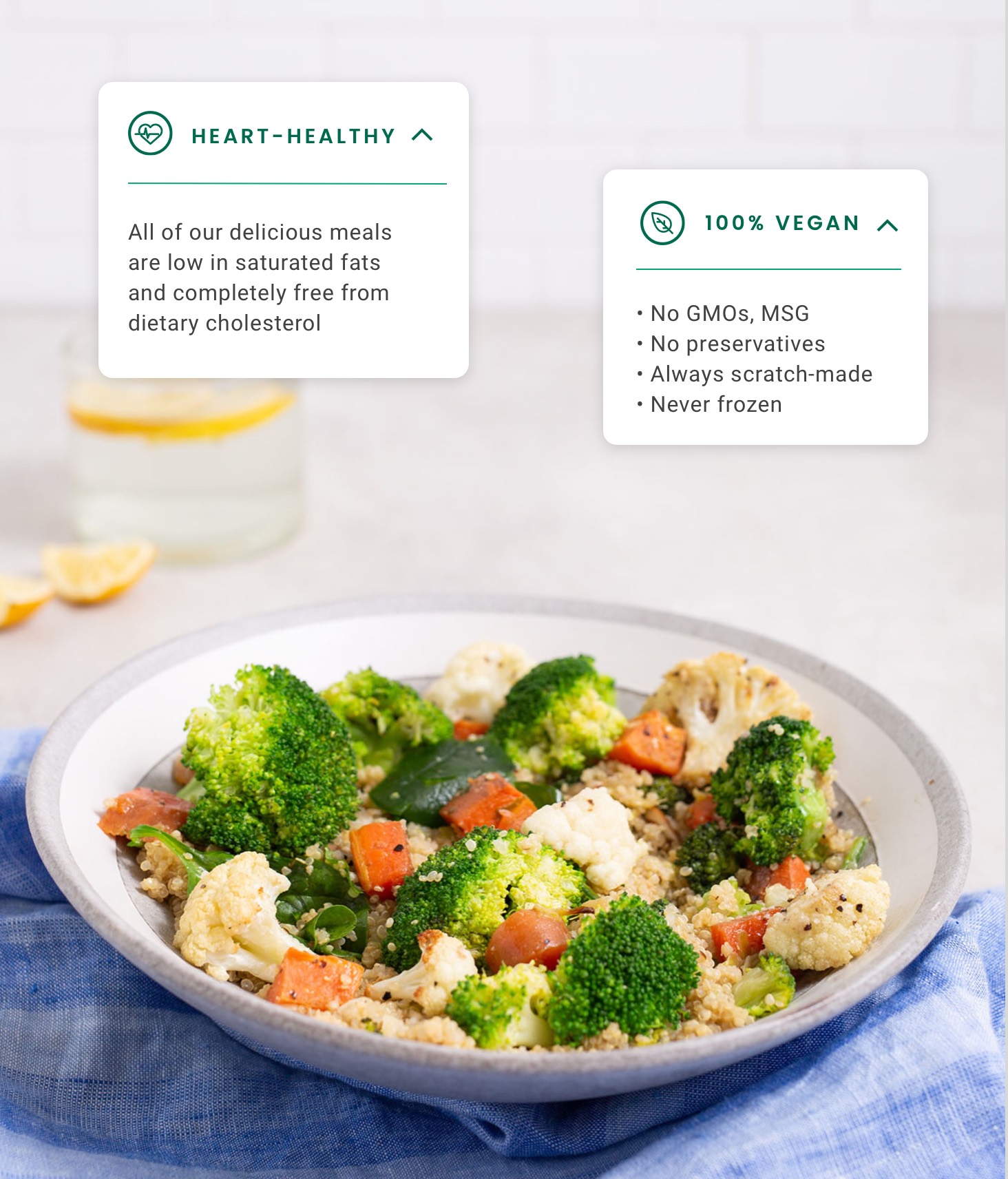 Broccoli dish with veggies
