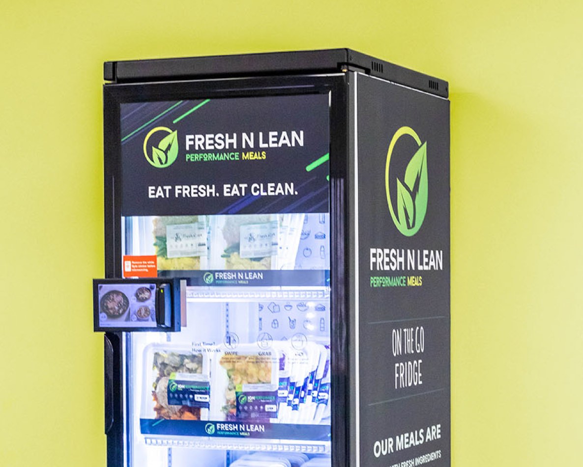 Fresh n' Lean vending machine