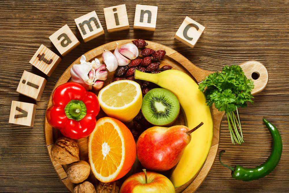 Vitamin C strengthens skin and improves gum and hair health as well as other parts of the body. 